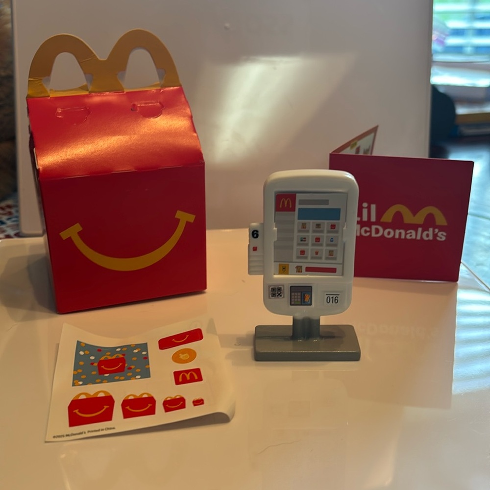 Lil McDonald's Mini Ordering Kiosk Toy NIB